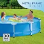 12 Foot by 30 Inch Framed Above Ground Swimming Pool with 42 Inch Tall Ladder, Maintenance Kit Vacuum Skimmer, Customized