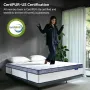 Queen Mattress, 10 Inch Hybrid Queen Size Mattresses in a Box, Memory Foam Individual Pocket Springs, Medium Firm, Customized