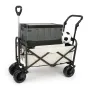 Collapsible Folding Garden Outdoor Park Utility Wagon Picnic Camping Cart with Bearing and Brake 8