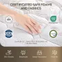 Full Size Mattress Medium Firm, USA Made, 14 Inch Hybrid Mattress in a Box, Gel Memory Foam, Fiberglass Free, Customized