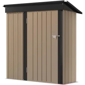 Outdoor Storage Shed 5 X 3 Feet Lockable Metal Gar..