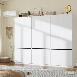 White Armoire Wardrobe Closet: 74