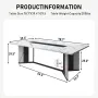 78 Inch Dining Table for 6 8 People, Modern Rectangular Kitchen Table W/Waterproof Tabletop,Large Modern Dining Room, Customized