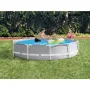 10ft x 30in Prism Metal Frame Above Ground Swimming Pool with Filter Pump and Cleaning Maintenance Kit with Vacuum, Customized