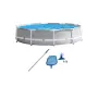 10ft x 30in Prism Metal Frame Above Ground Swimming Pool with Filter Pump and Cleaning Maintenance Kit with Vacuum, Customized