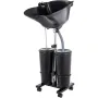 Shampoo Basin Electric Pump Shampoo Basin Hair Washing Sink with 2 Buckets for Water Storage and Drainage Portable