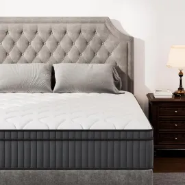 12 inch Full Mattress, Memory Foam Hybird Pocket Coil Full Mattress, Motion Isolation Pressure Relief Strong Edge, Customized