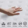 Queen Mattress, 14 Inch Hybrid Memory Foam Mattress in a Box, Cooling Gel for Pressure Relief & Back Pain Support, Customized