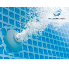 10ft x 30in Prism Metal Frame Above Ground Swimming Pool with Filter Pump and Cleaning Maintenance Kit with Vacuum, Customized