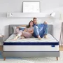 Queen Size Mattress, 12 Inch Queen Mattresses in a Box, Hybrid Spring Mattresses with Comfort Foam and Pocket Coils, Customized