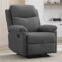 Recliner Chair, Manual Recliner for Adults with Side Pocket, Small Recliners for Small Spaces, Adjustable Comfy, Customized