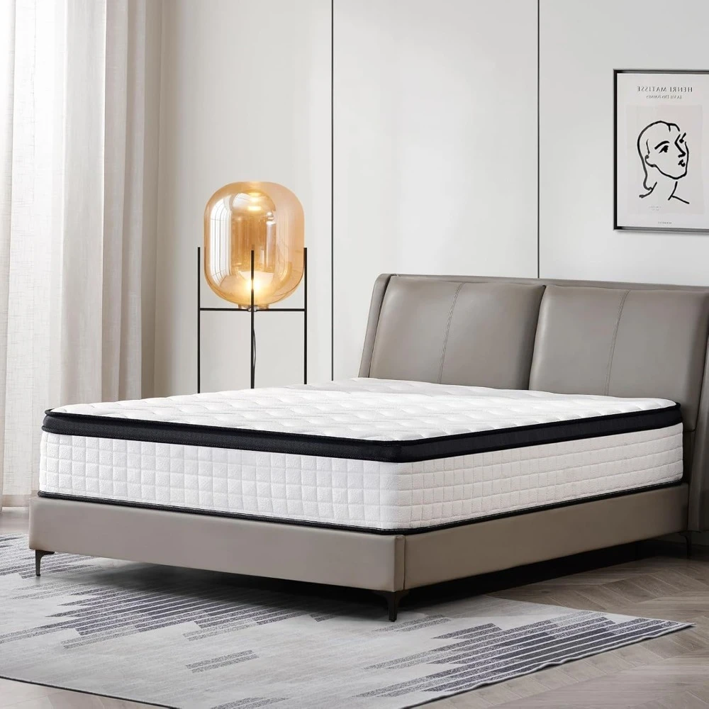 Mattress, Mattress for Cool Night & Pressure Relief,Edge Support Pressure Relief with Motion Isolating, Ships, Customized
